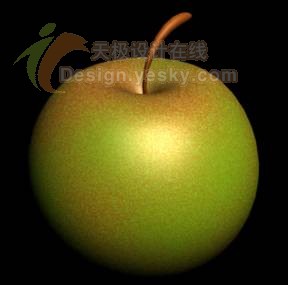3ds MAX教程：球體工具應(yīng)用打造逼真蘋(píng)果_中國(guó)教程網(wǎng)