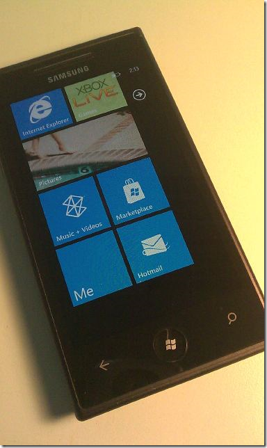 Windows Phone 7֙Cɶrܳ